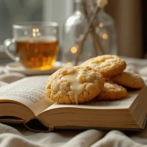 Cookie in a book